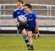 30 July 2021; Conor Wyse, age 10, in action during the Bank of Ireland Leinster Rugby Summer Camp at Navan RFC in Navan, Meath. Photo by Matt Browne/Sportsfile