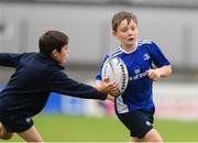30 July 2021; Tadgh Dempsey, age 9, in action during the Bank of Ireland Leinster Rugby Summer Camp at Navan RFC in Navan, Meath. Photo by Matt Browne/Sportsfile