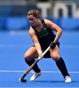 30 July 2021; Lizzie Holden of Ireland during the women's pool A group stage match between Ireland and India at the Oi Hockey Stadium during the 2020 Tokyo Summer Olympic Games in Tokyo, Japan. Photo by Ramsey Cardy/Sportsfile
