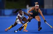 24 July 2021; Onthatile Zulu of South Africa during the Women's Pool A Group Stage match between Ireland and South Africa at the Oi Hockey Stadium during the 2020 Tokyo Summer Olympic Games in Tokyo, Japan. Photo by Ramsey Cardy/Sportsfile