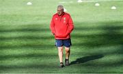 30 July 2021; British and Irish Lions head coach Warren Gatland watches on during the British & Irish Lions Captain's Run at Cape Town Stadium in Cape Town, South Africa. Photo by Ashley Vlotman/Sportsfile