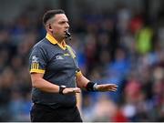30 July 2021; Referee Kieran Eannetta during the EirGrid Ulster GAA Football U20 Championship Final match between Down and Monaghan at Athletic Grounds in Armagh. Photo by Piaras Ó Mídheach/Sportsfile