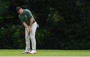 31 July 2021; Rory McIlroy of Ireland putts on the fourth green during round 3 of the men's individual stroke play at the Kasumigaseki Country Club during the 2020 Tokyo Summer Olympic Games in Kawagoe, Saitama, Japan. Photo by Ramsey Cardy/Sportsfile