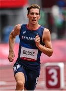31 July 2021; Pierre Ambrose Bosse of France after his heat of the men's 800 metres on day eight at the Olympic Stadium during the 2020 Tokyo Summer Olympic Games in Tokyo, Japan. Photo by Brendan Moran/Sportsfile Photo by Brendan Moran/Sportsfile