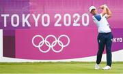 31 July 2021; Paul Casey of Great Britain plays his tee shot on the first hole during round 3 of the men's individual stroke play at the Kasumigaseki Country Club during the 2020 Tokyo Summer Olympic Games in Kawagoe, Saitama, Japan. Photo by Ramsey Cardy/Sportsfile