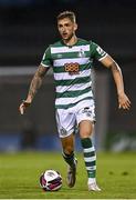 30 July 2021; Lee Grace of Shamrock Rovers during the SSE Airtricity League Premier Division match between Shamrock Rovers and St Patrick's Athletic at Tallaght Stadium in Dublin. Photo by Eóin Noonan/Sportsfile