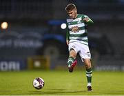 30 July 2021; Dylan Watts of Shamrock Rovers during the SSE Airtricity League Premier Division match between Shamrock Rovers and St Patrick's Athletic at Tallaght Stadium in Dublin. Photo by Eóin Noonan/Sportsfile