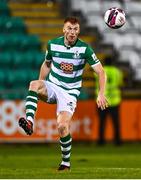 30 July 2021; Rory Gaffney of Shamrock Rovers during the SSE Airtricity League Premier Division match between Shamrock Rovers and St Patrick's Athletic at Tallaght Stadium in Dublin. Photo by Eóin Noonan/Sportsfile