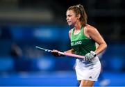 31 July 2021; Deirdre Duke of Ireland during the women's pool A group stage match between Great Britain and Ireland at the Oi Hockey Stadium during the 2020 Tokyo Summer Olympic Games in Tokyo, Japan. Photo by Stephen McCarthy/Sportsfile