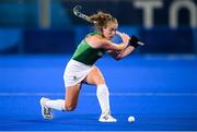 31 July 2021; Sarah Hawkshaw of Ireland during the women's pool A group stage match between Great Britain and Ireland at the Oi Hockey Stadium during the 2020 Tokyo Summer Olympic Games in Tokyo, Japan. Photo by Stephen McCarthy/Sportsfile