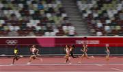 31 July 2021; A general view during the semi-final of the women's 800 metres at the Olympic Stadium during the 2020 Tokyo Summer Olympic Games in Tokyo, Japan. Photo by Brendan Moran/Sportsfile