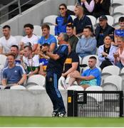 31 July 2021; Tipperary manager Liam Sheedy reacts during the GAA Hurling All-Ireland Senior Championship Quarter-Final match between Tipperary and Waterford at Pairc Ui Chaoimh in Cork. Photo by Daire Brennan/Sportsfile