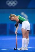 31 July 2021; Chloe Watkins of Ireland during the women's pool A group stage match between Great Britain and Ireland at the Oi Hockey Stadium during the 2020 Tokyo Summer Olympic Games in Tokyo, Japan. Photo by Stephen McCarthy/Sportsfile