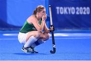 31 July 2021; Katie Mullan of Ireland after her side's defeat in their women's pool A group stage match at the Oi Hockey Stadium during the 2020 Tokyo Summer Olympic Games in Tokyo, Japan. Photo by Stephen McCarthy/Sportsfile