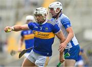 31 July 2021; Padraic Maher of Tipperary in action against Shane Bannett of Waterford during the GAA Hurling All-Ireland Senior Championship Quarter-Final match between Tipperary and Waterford at Pairc Ui Chaoimh in Cork. Photo by Eóin Noonan/Sportsfile