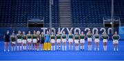 31 July 2021; Ireland players after their women's pool A group stage match against Great Britain at the Oi Hockey Stadium during the 2020 Tokyo Summer Olympic Games in Tokyo, Japan. Photo by Stephen McCarthy/Sportsfile
