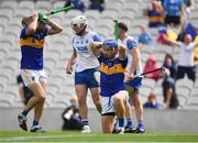 31 July 2021; John McGrath of Tipperary reacts to a missed chance near the end of the GAA Hurling All-Ireland Senior Championship Quarter-Final match between Tipperary and Waterford at Pairc Ui Chaoimh in Cork. Photo by Daire Brennan/Sportsfile
