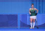 31 July 2021; Shirley McCay of Ireland after her side's women's pool A group stage match against Great Britain at the Oi Hockey Stadium during the 2020 Tokyo Summer Olympic Games in Tokyo, Japan. Photo by Stephen McCarthy/Sportsfile