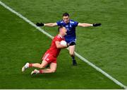 31 July 2021; Kieran McGeary of Tyrone in action against Shane Carey of Monaghan during the Ulster GAA Football Senior Championship Final match between Monaghan and Tyrone at Croke Park in Dublin. Photo by Sam Barnes/Sportsfile