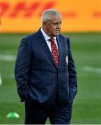 31 July 2021; British and Irish Lions head coach Warren Gatland before the second test of the British and Irish Lions tour match between South Africa and British and Irish Lions at Cape Town Stadium in Cape Town, South Africa. Photo by Ashley Vlotman/Sportsfile