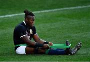 31 July 2021; Maro Itoje of British and Irish Lions before the second test of the British and Irish Lions tour match between South Africa and British and Irish Lions at Cape Town Stadium in Cape Town, South Africa. Photo by Ashley Vlotman/Sportsfile