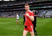 31 July 2021; Cathal McShane of Tyrone celebrates after the Ulster GAA Football Senior Championship Final match between Monaghan and Tyrone at Croke Park in Dublin. Photo by Harry Murphy/Sportsfile