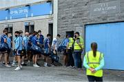 31 July 2021; Dublin players arrive at the stadium before the GAA Hurling All-Ireland Senior Championship Quarter-Final match between Dublin and Cork at Semple Stadium in Thurles, Tipperary. Photo by Piaras Ó Mídheach/Sportsfile