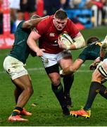 31 July 2021; Tadhg Furlong of British and Irish Lions makes a break during the second test of the British and Irish Lions tour match between South Africa and British and Irish Lions at Cape Town Stadium in Cape Town, South Africa. Photo by Ashley Vlotman/Sportsfile
