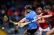 31 July 2021; Cian O'Sullivan of Dublin in action against Conor Cahalane, right, and Niall O'Leary of Cork during the GAA Hurling All-Ireland Senior Championship Quarter-Final match between Dublin and Cork at Semple Stadium in Thurles, Tipperary. Photo by David Fitzgerald/Sportsfile