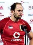 31 July 2021; Alun Wyn Jones of the British and Irish Lions after the second test of the British and Irish Lions tour match between South Africa and British and Irish Lions at Cape Town Stadium in Cape Town, South Africa. Photo by Ashley Vlotman/Sportsfile