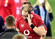 31 July 2021; Alun Wyn Jones of the British and Irish Lions after the second test of the British and Irish Lions tour match between South Africa and British and Irish Lions at Cape Town Stadium in Cape Town, South Africa. Photo by Ashley Vlotman/Sportsfile