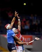 31 July 2021; Paddy Smyth of Dublin in action against Patrick Horgan of Cork during the GAA Hurling All-Ireland Senior Championship Quarter-Final match between Dublin and Cork at Semple Stadium in Thurles, Tipperary. Photo by David Fitzgerald/Sportsfile