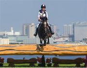 1 August 2021; Joanna Pawlak of Poland riding Fantastic Frieda during the eventing cross country team and individual session at the Sea Forest Cross-Country Course during the 2020 Tokyo Summer Olympic Games in Tokyo, Japan. Photo by Stephen McCarthy/Sportsfile
