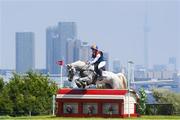 1 August 2021; Janneke Boonzaaijer of Netherlands riding Champ de Tailleur during the eventing cross country team and individual session at the Sea Forest Cross-Country Course during the 2020 Tokyo Summer Olympic Games in Tokyo, Japan. Photo by Stephen McCarthy/Sportsfile