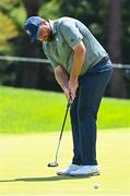 1 August 2021; Shane Lowry of Ireland putts on the first green during round 4 of the men's individual stroke play at the Kasumigaseki Country Club during the 2020 Tokyo Summer Olympic Games in Kawagoe, Saitama, Japan. Photo by Ramsey Cardy/Sportsfile