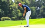1 August 2021; Xander Schauffele of USA putts on the fourth green during round 4 of the men's individual stroke play at the Kasumigaseki Country Club during the 2020 Tokyo Summer Olympic Games in Kawagoe, Saitama, Japan. Photo by Ramsey Cardy/Sportsfile