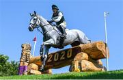 1 August 2021; Austin O'Connor of Ireland riding Colorado Blue during the eventing cross country team and individual session at the Sea Forest Cross-Country Course during the 2020 Tokyo Summer Olympic Games in Tokyo, Japan. Photo by Stephen McCarthy/Sportsfile