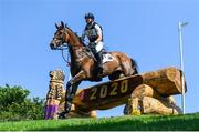 1 August 2021; Kevin McNab of Australia riding Don Quidam during the eventing cross country team and individual session at the Sea Forest Cross-Country Course during the 2020 Tokyo Summer Olympic Games in Tokyo, Japan. Photo by Stephen McCarthy/Sportsfile