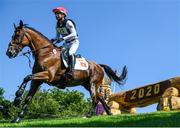 1 August 2021; Thomas Heffernan Ho of Hong Kong riding Tayberry during the eventing cross country team and individual session at the Sea Forest Cross-Country Course during the 2020 Tokyo Summer Olympic Games in Tokyo, Japan. Photo by Stephen McCarthy/Sportsfile