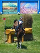 1 August 2021; Arianna Schivo of Italy riding Quefira de L'Ormeau during the eventing cross country team and individual session at the Sea Forest Cross-Country Course during the 2020 Tokyo Summer Olympic Games in Tokyo, Japan. Photo by Stephen McCarthy/Sportsfile