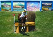 1 August 2021; Andrew Hoy of Australia riding Vassily de Lassos during the eventing cross country team and individual session at the Sea Forest Cross-Country Course during the 2020 Tokyo Summer Olympic Games in Tokyo, Japan. Photo by Stephen McCarthy/Sportsfile