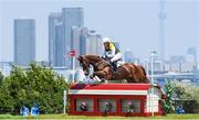 1 August 2021; Andrew Hoy of Australia riding Vassily de Lassos during the eventing cross country team and individual session at the Sea Forest Cross-Country Course during the 2020 Tokyo Summer Olympic Games in Tokyo, Japan. Photo by Stephen McCarthy/Sportsfile