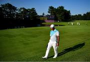 1 August 2021; Hideki Matsuyama of Japan walks to the 18th green during round 4 of the men's individual stroke play at the Kasumigaseki Country Club during the 2020 Tokyo Summer Olympic Games in Kawagoe, Saitama, Japan. Photo by Ramsey Cardy/Sportsfile