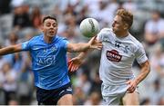 1 August 2021; Cormac Costello of Dublin in action against Daniel Flynn of Kildare during the Leinster GAA Football Senior Championship Final match between Dublin and Kildare at Croke Park in Dublin. Photo by Piaras Ó Mídheach/Sportsfile