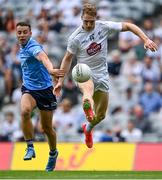 1 August 2021; Daniel Flynn of Kildare in action against Cormac Costello of Dublin during the Leinster GAA Football Senior Championship Final match between Dublin and Kildare at Croke Park in Dublin. Photo by Piaras Ó Mídheach/Sportsfile