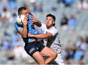 1 August 2021; Ciarán Kilkenny of Dublin in action against Shea Ryan of Kildare during the Leinster GAA Football Senior Championship Final match between Dublin and Kildare at Croke Park in Dublin. Photo by Piaras Ó Mídheach/Sportsfile