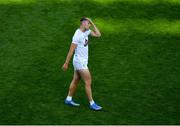 1 August 2021; A dejected Darragh Kirwan of Kildare after the Leinster GAA Football Senior Championship Final match between Dublin and Kildare at Croke Park in Dublin. Photo by Daire Brennan/Sportsfile