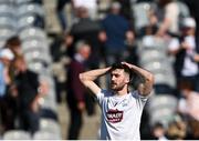 1 August 2021; Kevin Flynn of Kildare after his side's defeat in the Leinster GAA Football Senior Championship Final match between Dublin and Kildare at Croke Park in Dublin. Photo by Piaras Ó Mídheach/Sportsfile