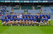 31 July 2021; The Cavan squad before the Lory Meagher Cup Final match between Fermanagh and Cavan at Croke Park in Dublin.  Photo by Ray McManus/Sportsfile