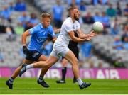1 August 2021; Neil Flynn of Kildare in action against Jonny Cooper of Dublin during the Leinster GAA Football Senior Championship Final match between Dublin and Kildare at Croke Park in Dublin. Photo by Ray McManus/Sportsfile